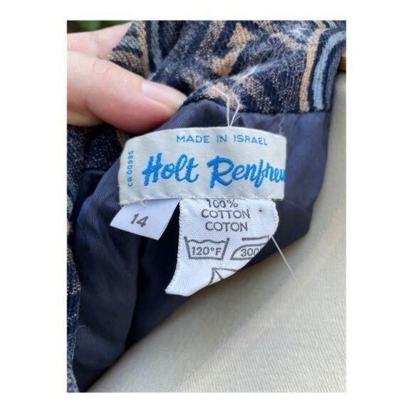 Vintage 70s Holt Renfrew Cotton Velvet Short Coat Fall Jacket - Picture 2 of 15